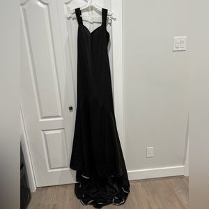 Long black dress